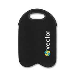 Wine Holders & Carriers  - Neoprene Double Wine Cooler Bag