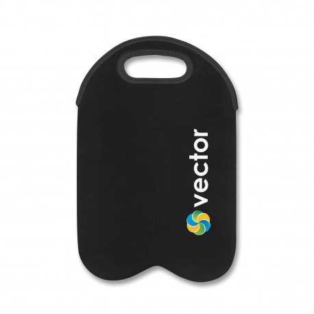 Wine Holders & Carriers  - Neoprene Double Wine Cooler Bag