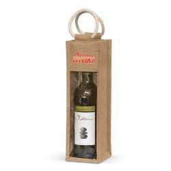 Wine Holders & Carriers  - Serena Jute Wine Carrier