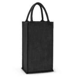 Wine Holders & Carriers  - Donato Jute Double Wine Carrier