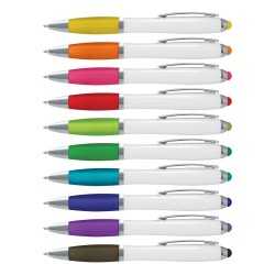 Stylus Pens  - Vistro Stylus Pen - White Barrel