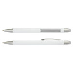 Stylus Pens - Lancer Stylus Pen - White Barrel