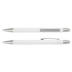 Stylus Pens  - Lancer Stylus Pen - White Barrel
