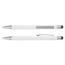 Stylus Pens  - Lancer Stylus Pen - White Barrel