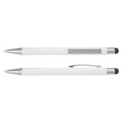 Stylus Pens  - Lancer Stylus Pen - White Barrel