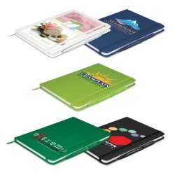 Promotional Journals & Noteboooks - Omega Notebook With Pen