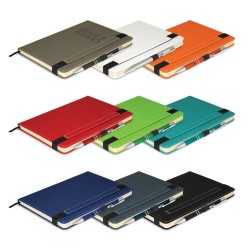 Promotional Journals & Noteboooks  - Premier Notebook with Pen
