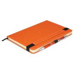 Promotional Journals & Noteboooks  - Premier Notebook with Pen