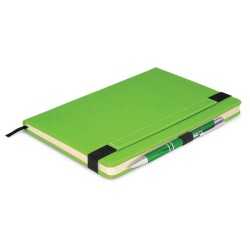 Promotional Journals & Noteboooks  - Premier Notebook with Pen