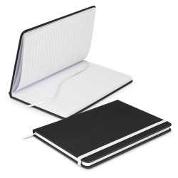 Promotional Journals & Noteboooks  - Omega Black Notebook