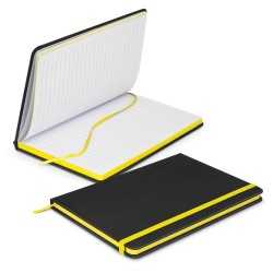 Promotional Journals & Noteboooks  - Omega Black Notebook