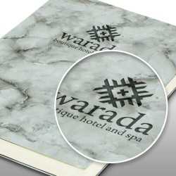 Promotional Journals & Noteboooks  - Marble Soft Cover Notebook