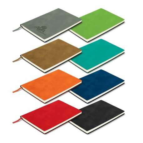 Promotional Journals & Noteboooks  - Genoa Soft Cover Notebook
