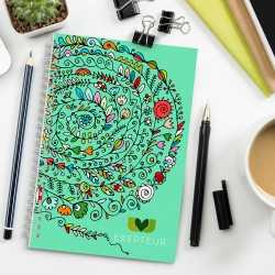Promotional Journals & Noteboooks  - Lancia Full Colour Notebook - Medium