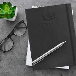 Promotional Journals & Noteboooks  - Moleskine Classic Hard Cover Notebook - Extra Large