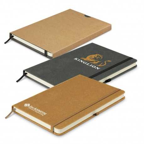 Promotional Journals & Noteboooks  - Phoenix Recycled Hard Cover Notebook