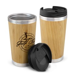 Drink Bottles - Metal  - Bamboo Double Wall Cup