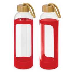 Drink Bottles - Glass  - Eden Glass Bottle - Silicone Sleeve