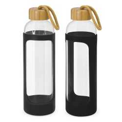 Drink Bottles - Glass  - Eden Glass Bottle - Silicone Sleeve