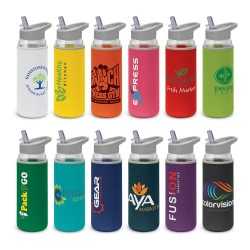 Drink Bottles - Glass  - Elixir Glass Bottle - Neoprene Sleeve