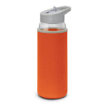 Drink Bottles - Glass - Elixir Glass Bottle - Neoprene Sleeve