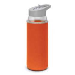 Drink Bottles - Glass  - Elixir Glass Bottle - Neoprene Sleeve
