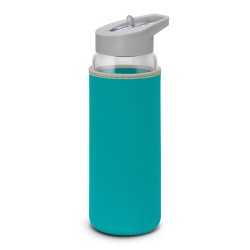 Drink Bottles - Glass  - Elixir Glass Bottle - Neoprene Sleeve