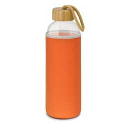 Drink Bottles - Glass  - Eden Glass Bottle - Neoprene Sleeve