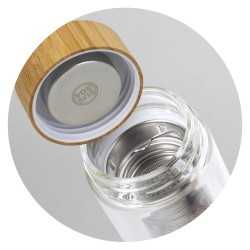 Drink Bottles - Glass  - Tea Infuser Bottle