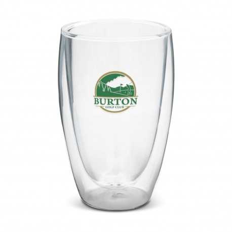 Printed Glasses & Tumblers  - Tivoli Double Wall Glass - 410ml
