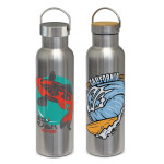 Drink Bottles - Metal  - Nomad Deco Vacuum Bottle - Stainless