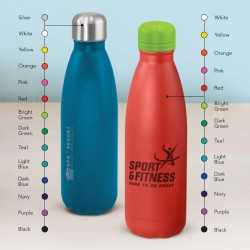 Drink Bottles - Metal  - Mirage Powder Coated Vacuum Bottle