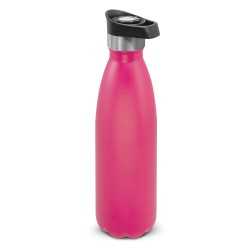 Drink Bottles - Metal  - Mirage Powder Coated Vacuum Bottle - Push Button Lid