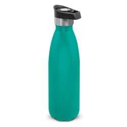 Drink Bottles - Metal  - Mirage Powder Coated Vacuum Bottle - Push Button Lid