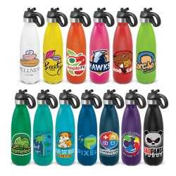 Drink Bottles - Metal  - Mirage Powder Coated Vacuum Bottle - Flip Lid