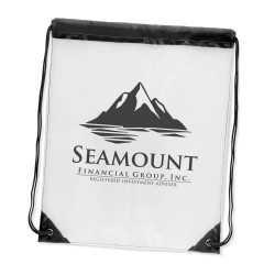 Clear Stadium Bags  - Clarity Drawstring Backpack