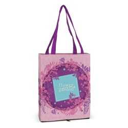 Full Colour Tote Bags  - Dallas Compact Cotton Tote Bag