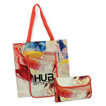 Full Colour Tote Bags  - Georgia Compact Cotton Tote Bag