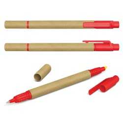 Bamboo & Wood Enviro Pens  - Kraft Pen Highlighter