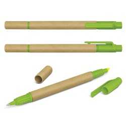 Bamboo & Wood Enviro Pens  - Kraft Pen Highlighter