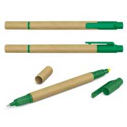 Bamboo & Wood Enviro Pens  - Kraft Pen Highlighter