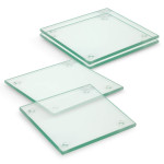 Coasters - Venice Glass Coaster Set of 4 Square - Full Colour