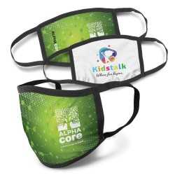 Face Masks  - Full Colour 3-Ply Reusable Face Mask