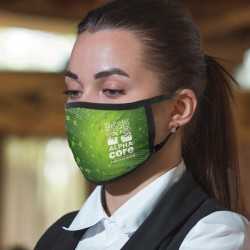 Face Masks  - Full Colour 3-Ply Reusable Face Mask