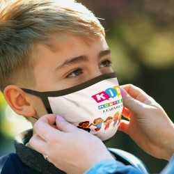 Face Masks - Full Colour 3-Ply Reusable Face Mask - Indent