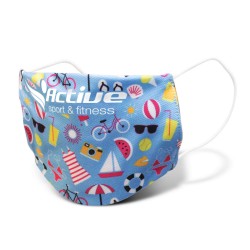 Face Masks  - Reusable Face Mask Full Colour - Small
