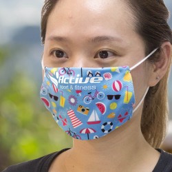 Face Masks  - Reusable Face Mask Full Colour - Small