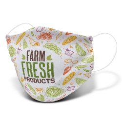 Face Masks  - Reusable Face Mask Full Colour - Large