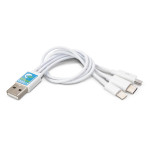 Phone &amp; Tablet Chargers - Triple Connector Cable