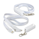 Custom Printed Lanyards - Artex 3-in-1 Charging Lanyard